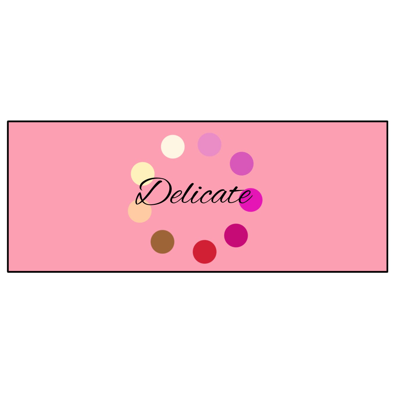 Delicate wordmark logo